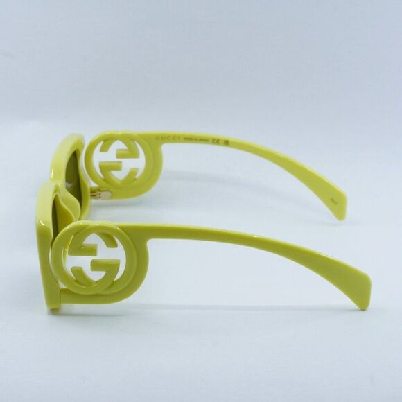EXCLUSIVE SALE! GUCCI GG1325S 007 ACID YELLOW /BROWN SUNGLASSES main image 10